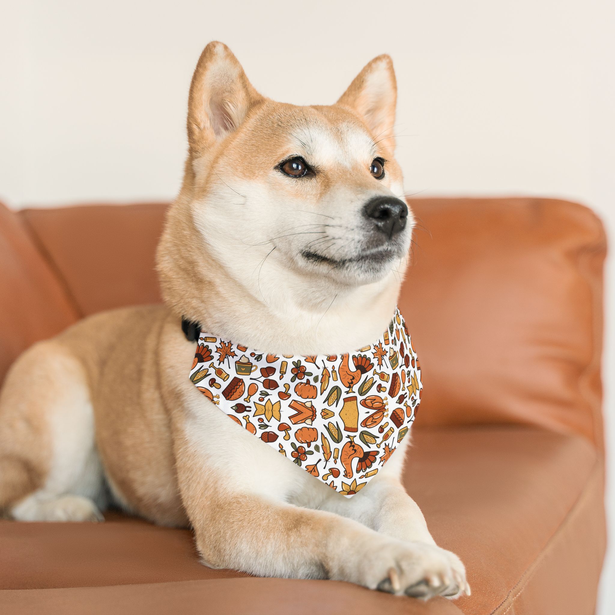 "Thanksgiving" Adjustable Pet Bandana - Image 5