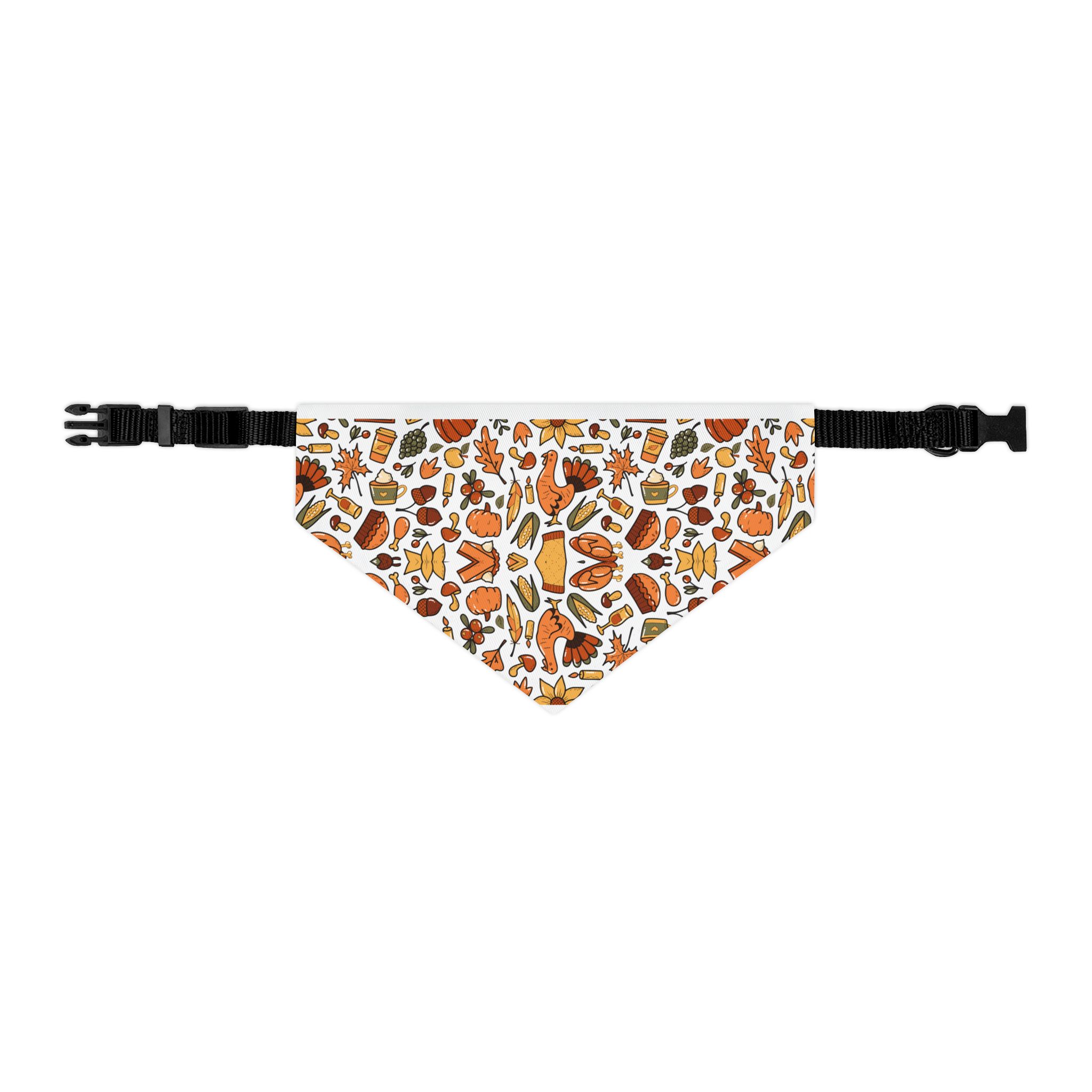 "Thanksgiving" Adjustable Pet Bandana - Image 3