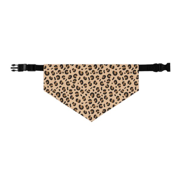 "Leopard Print" Adjustable Pet Bandana Collar