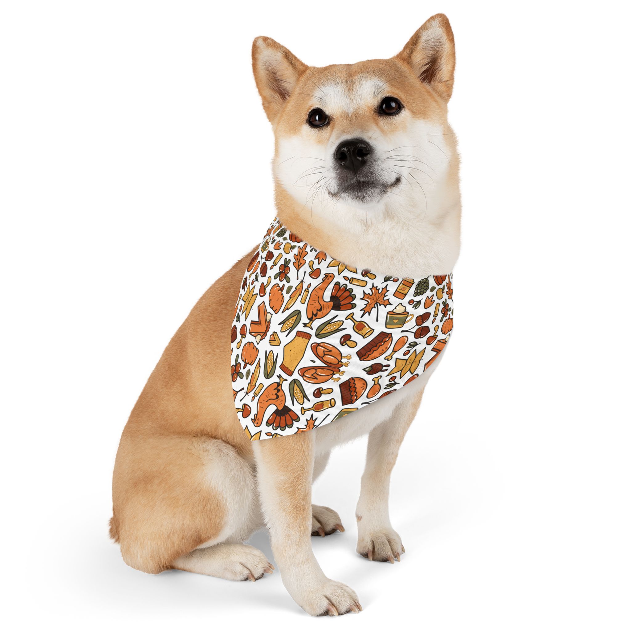 "Thanksgiving" Adjustable Pet Bandana - Image 2