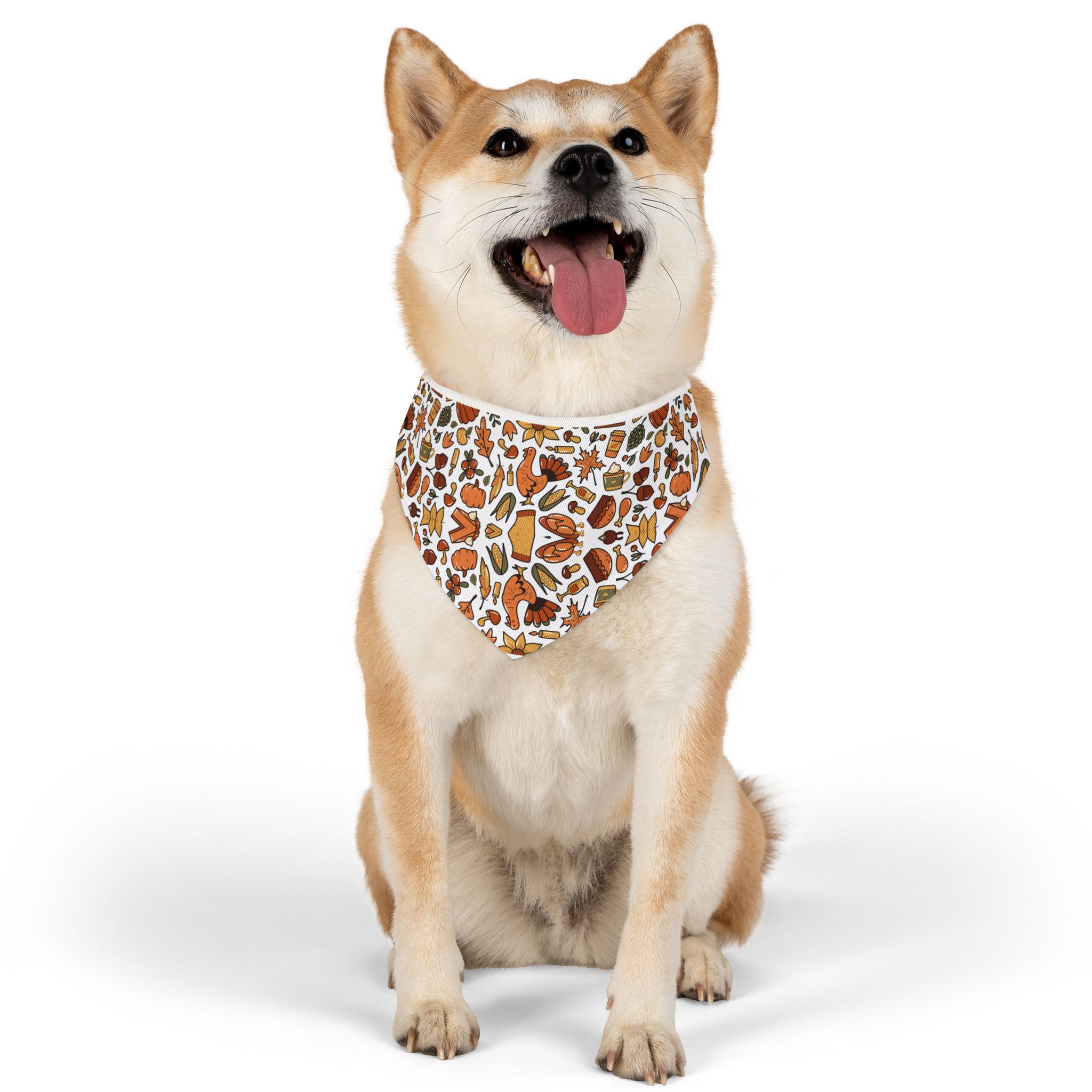 "Thanksgiving" Adjustable Pet Bandana - Image 4