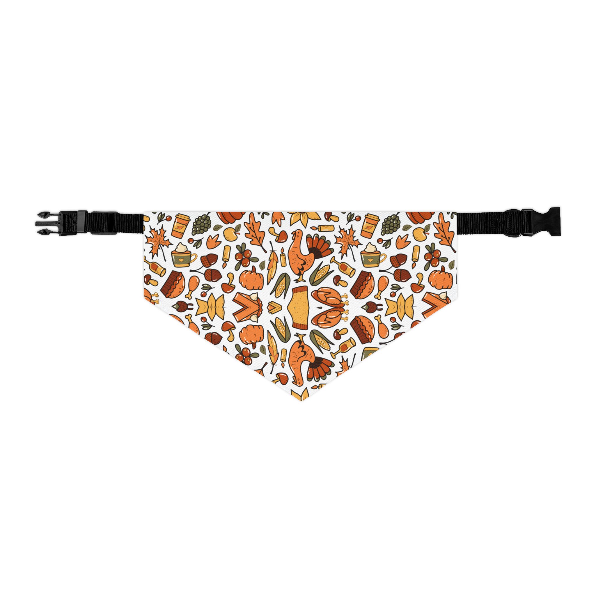 "Thanksgiving" Adjustable Pet Bandana