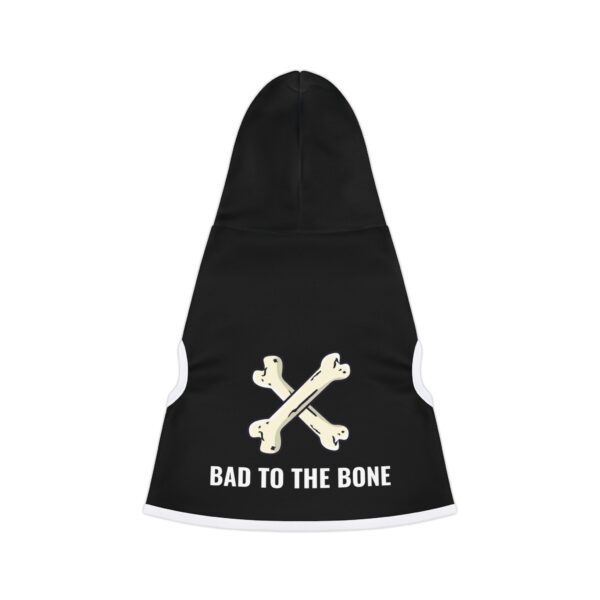 “Bad to the Bone” Pet Hoodie – Bold Dog & Cat Hoodie for Confident and Fearless Pets