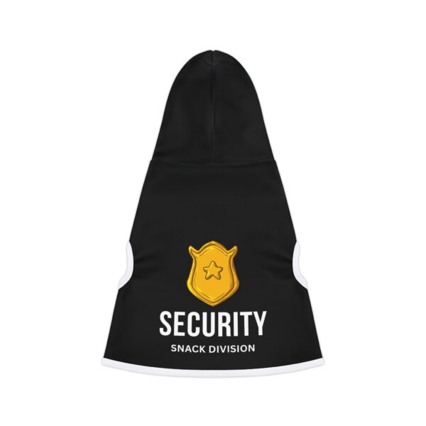 “Security: Snack Division” Pet Hoodie – Funny Dog & Cat Hoodie for Food-Loving Pets