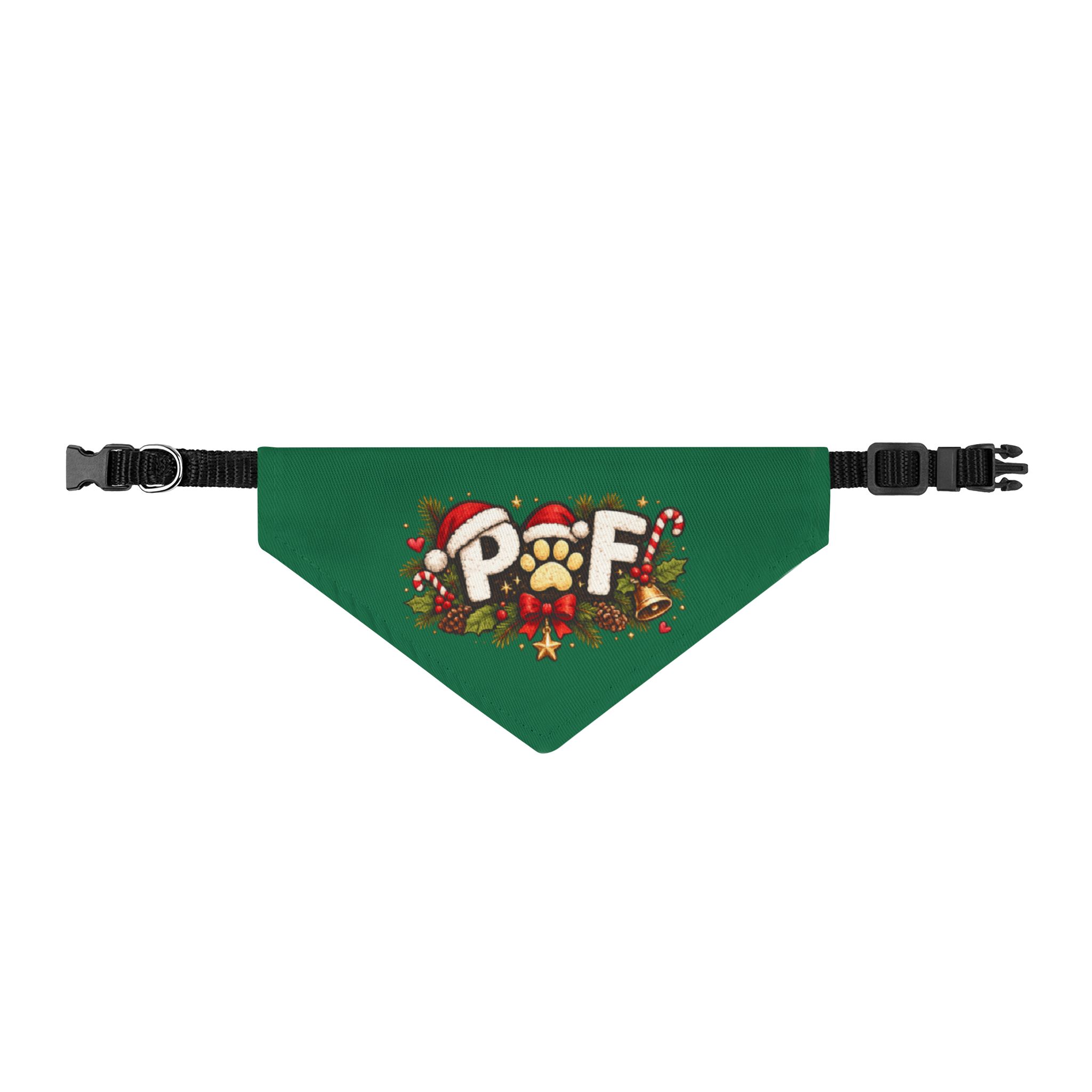 P & F Christmas Clip-On Pet Bandana