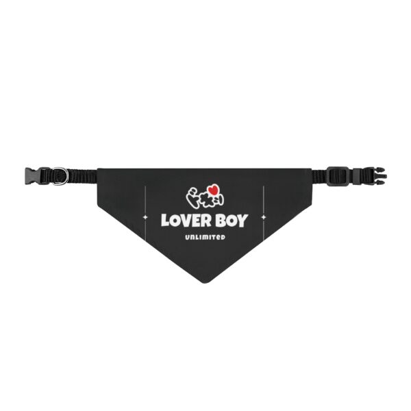 Lover Boy Pet Bandana – Clip-On- Bandana