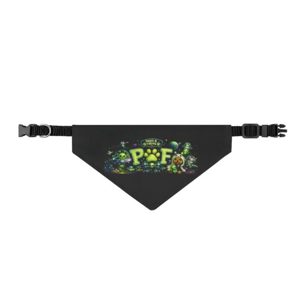 P & F Alien Clip-On Pet Bandana